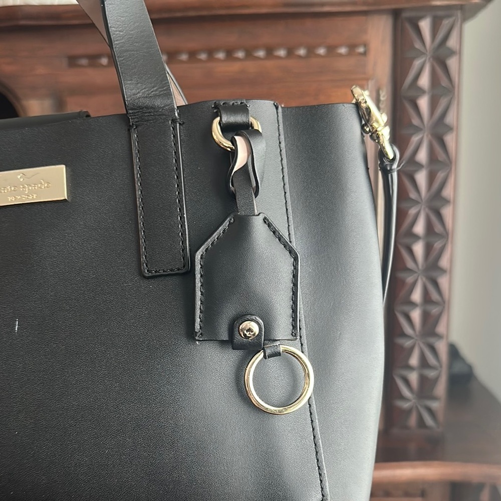 Kate spade New York  Black Leather Tote Bag - Picture 4 of 13
